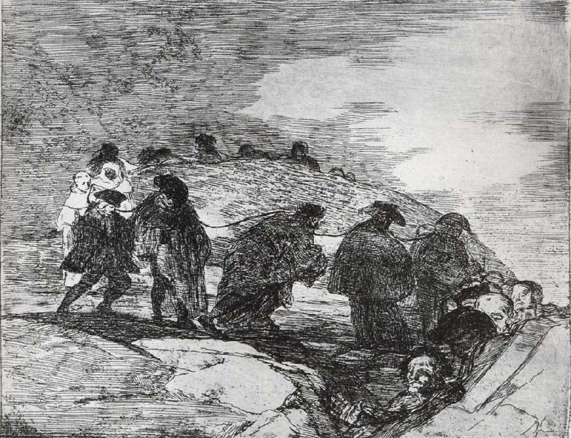 Francisco Goya No saben el camino oil painting picture
